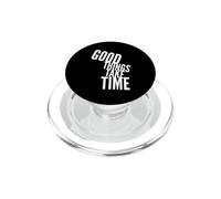 Ispirare le cose buone richiede tempo Perseveranza Pazienza PopSockets PopGrip per MagSafe