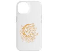 Ispirational Celestial Moon, Star Cite, Edgar Allan Poe Custodia per iPhone 14