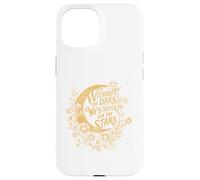 Ispirational Celestial Moon, Star Cite, Edgar Allan Poe Custodia per iPhone 15