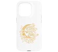 Ispirational Celestial Moon, Star Cite, Edgar Allan Poe Custodia per iPhone 15 Pro