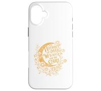 Ispirational Celestial Moon, Star Cite, Edgar Allan Poe Custodia per iPhone 16 Plus