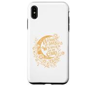 Ispirational Celestial Moon, Star Cite, Edgar Allan Poe Custodia per iPhone XS Max