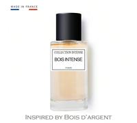 Ispirato a Bois d'argent-Collezione Intense Bois Intense 50ML Eau de parfum unisex - Ispirazione per la fragranza Silver Wood- Una fragranza chiamata Bois Intense con note di testa di Incenso e Iris-