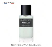 Ispirato a One Million - Collezione Privata Million 50ML Eau de parfum per uomo - Note di testa: Lavanda, Mandarino, Menta, Pompelmo- Note di cuore: Cannella, Mela, Rosa- Note di fondo: Legni d'ambra,