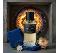 Ispirato a One Million - Gold Edition Million - Eau de Parfum da uomo da 50 ml - Note di testa: Lavanda, Mandarino, Menta, Pompelmo- Note di cuore: Cannella, Mela, Rosa- Note di fondo: Legni d'ambra,