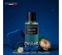 Ispirato a One Million - Million Private Collection - Eau de parfum da uomo da 50 ml - Note di testa: Lavanda, Mandarino, Menta, Pompelmo- Note di cuore: Cannella, Mela, Rosa- Note di fondo: Legni d'a