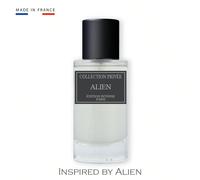 Ispirato ad Alien - Alien Private Collection 50ML Eau de Parfum da donna - Ispirazione alla fragranza Alien- Nota di testa: Mandarino- Nota di cuore: Fiore d'Arancio, Gelsomino- Nota di fondo: Legni d