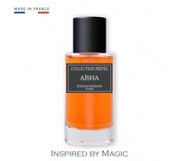 Ispirato alla Magic-Collection Privee Aïsha 50ML Eau De Parfum unisex - Aisha Eau de Parfum Unisex 50 ML- Note di testa: Essenza di bergamotto ed essenza di limone per una freschezza frizzante- Note d