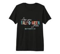Ispirato all'autunno - Sei Gesù Fall-O-Ween Maglietta Premium