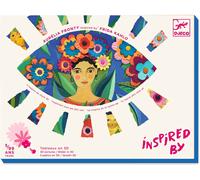 ispirato da Frida Kahlo - decorazioni creative 3D in carta Djeco
