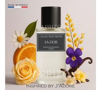 Ispirato da Jadore - Collection Privée Ja-Dor 50ML Eau de parfum da donna - Nota di testa: Mandarino- Note di cuore: Rosa, Pesca, Gelsomino, Violetta, Prugna, Ylang-Ylang, Mughetto, Champaca- Note di