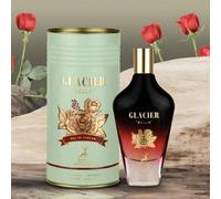 Ispirato da La Belle - Maison Alhambra Glacier Bella 100ML Unisex Eau de Parfum Nota di testa: Pera, BergamottoNota di cuore: Note floreali, cuoioNote di fondo: Muschio, Vetiver, Ambra, Vaniglia- Glac