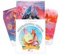 Ispiratore Visions Oracolo Mazzo Carte & Libro Da Judy Schiffer Publishing Nuovo