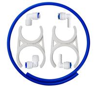 iSpring ACL1 Kit Aggiuntivo Filtro per Sistemi a Osmosi Inversa Standard, Clip di Connessione e Tubi per Aggiungere uno Stadio Filtrante, 1/4"