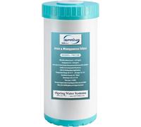 iSpring FM15B Cartuccia di Ricambio per la Riduzione di Ferro e Manganese per Sistema di Filtrazione dell'Acqua per Tutto l'Immobile WGB21BM, 1 Pezzo (Confezione da 1), 10" x 4.5" Alta Capacità