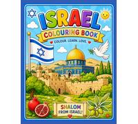 Israel Coloring Book for Adults | Fun & Educational: Fun & Educational Coloring Pages of Animals, Nature, Landscapes & Culture | Colour, Learn & Have Fun