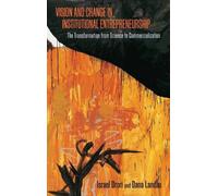 Israel Drori Dan Vision and Change in Institutional Entrepre (Copertina rigida)