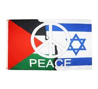 Israel Palestine Peace Bandiera Dei Pirati 90X150Cm Decorative Bandiere Da Cortile Con Occhielli Bandiera Pirata Per Feste Prato Esterni