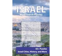Israel Word Search Puzzle Book: 65+ Puzzles All About Israel | Major Sights, Cities, History, and More | 6x9 100 pages | Great for All Ages