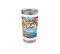 Israele Mediterraneo Medio Oriente Gerusalemme, Bicchiere termico in acciaio inox doppia parete