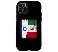 Israele Messico Mezza bandiera Israeliano Messicano Patrimonio Custodia per iPhone 11 Pro