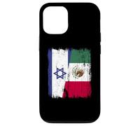 Israele Messico Mezza bandiera Israeliano Messicano Patrimonio Custodia per iPhone 12/12 Pro