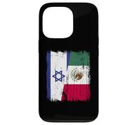 Israele Messico Mezza bandiera Israeliano Messicano Patrimonio Custodia per iPhone 13 Pro