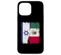 Israele Messico Mezza bandiera Israeliano Messicano Patrimonio Custodia per iPhone 13 Pro Max
