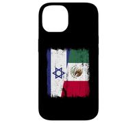 Israele Messico Mezza bandiera Israeliano Messicano Patrimonio Custodia per iPhone 14