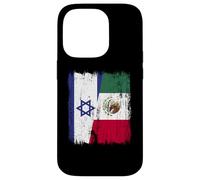 Israele Messico Mezza bandiera Israeliano Messicano Patrimonio Custodia per iPhone 14 Pro