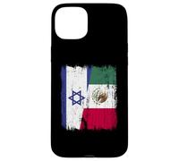 Israele Messico Mezza bandiera Israeliano Messicano Patrimonio Custodia per iPhone 15 Plus