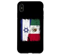 Israele Messico Mezza bandiera Israeliano Messicano Patrimonio Custodia per iPhone XS Max