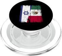 Israele Messico Mezza bandiera Israeliano Messicano Patrimonio PopSockets PopGrip per MagSafe
