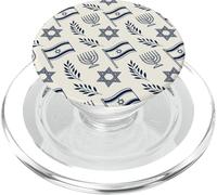 Israele, simboli, modello, di, ebreo, famiglie, stelle, e, menorah PopSockets PopGrip per MagSafe