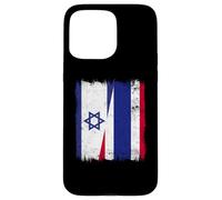 Israele Thailandia Mezza bandiera Israeliana Thai Roots Custodia per iPhone 15 Pro Max