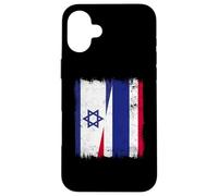 Israele Thailandia Mezza bandiera Israeliana Thai Roots Custodia per iPhone 16 Plus