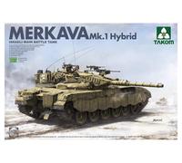 Israeli Main Battle Tank Mekava 1 Hybrid 1:35 Plastic Model Kit TAKOMA