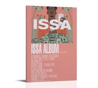 Issa Album-21 SavageArt - Stampa su tela, riproduzione moderna di dipinti ad olio, stampa su tela, stampa astratta, paesaggio astratto, decorazione da parete per casa e ufficio, con cornice, 50 x 76
