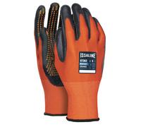Issaline Orange Dots Catch 07362 Guanti in nitrile spalmati