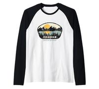 Issaquah Washington, Souvenir delle Vacanze WA Maglia con Maniche Raglan