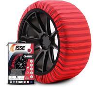 Bigbuy Car Catene Da Neve Per Auto Classic Rosso Tessile Taglia 54 S_0301_S37101