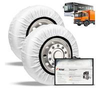 ISSE- Catene da neve per pneumatici T-96-2 confezioni di calze per pneumatici da camion facili da installare - Omologate Italia EN 16662-1 ad alta trazione - Catene da neve per camion leggeri