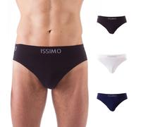 ISSIMO BY BELLISSIMA - SET 3 SLIP UOMO MICROFIBRA ELASTICIZZATA SEAMLESS - 210