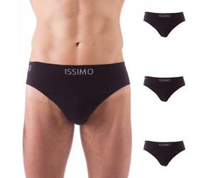 ISSIMO BY BELLISSIMA - SET 3 SLIP UOMO MICROFIBRA ELASTICIZZATA SEAMLESS - 210