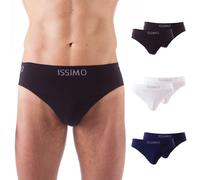 ISSIMO BY BELLISSIMA - SET 6 SLIP UOMO MICROFIBRA ELASTICIZZATA SEAMLESS - 210
