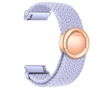 Issinlky 18mm Nylon Braided cinturino Compatibile con Garmin Venu 2S/Venu 3S/Vivomove 3S/Vivoactive 4S/Forerunner 255s/265s, cinturino elastico Fibbia rotonda per Watch GT5 41mm/GT4 41mm