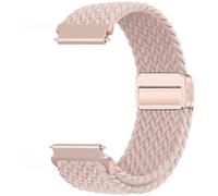 Issinlky 18mm Nylon Braided cinturino Compatibile con Garmin Venu 2S/Venu 3S/Vivomove 3S/Vivoactive 4S/Forerunner 255s/265s, cinturino elastico a sgancio rapido per Huawei Watch GT5 41mm/GT4 41mm