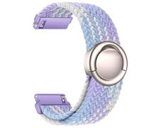 Issinlky 18mm Nylon Braided cinturino Compatibile con Garmin Venu 2S/Venu 3S/Vivomove 3S/Vivoactive 4S/Forerunner 255s/265s, cinturino elastico Fibbia rotonda per Watch GT5 41mm/GT4 41mm