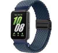 Issinlky cinturino in nylon intrecciato compatibile con Samsung Galaxy Fit 3, cinturino elastica con fibbia magnetica per Samsung Galaxy Fit 3 SM-R390 Herren Damen