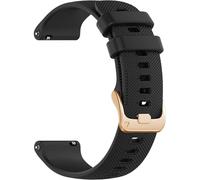 Issinlky Cinturino per Garmin Venu 2S/Vivomove 3S/Vivoactive 4S, cinturino da 18 mm in morbido silicone per Watch GT5 41 mm/GT4 41 mm/Fossil Ladies Gen 6/5E/4/3/Withings Steel HR 36 mm